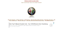 Tablet Screenshot of alfa-romeo-portal.de